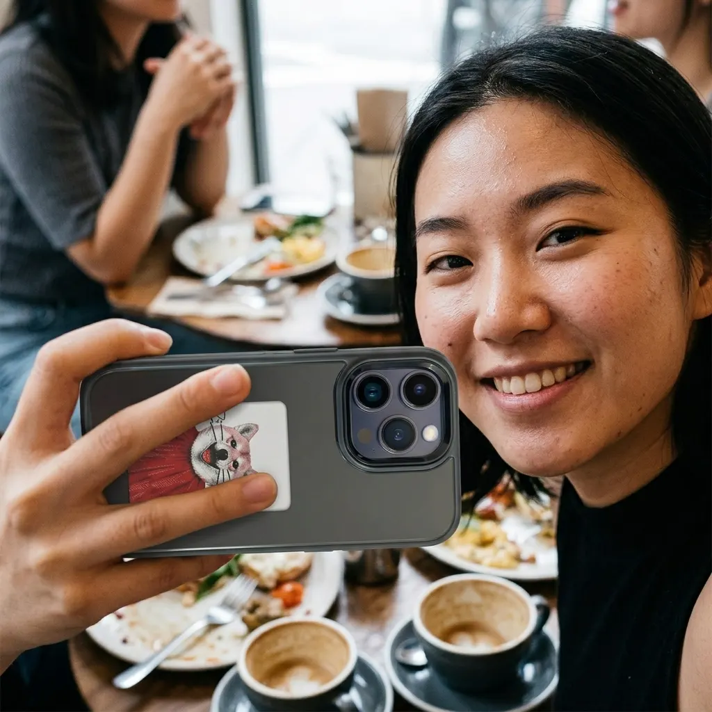 Chloe B.'s E-Ink case