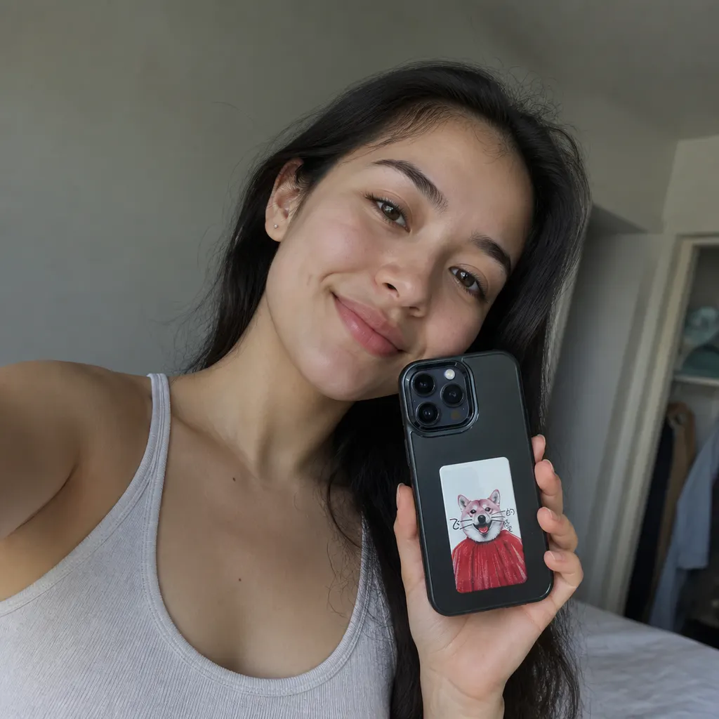 Sofia L.'s E-Ink case