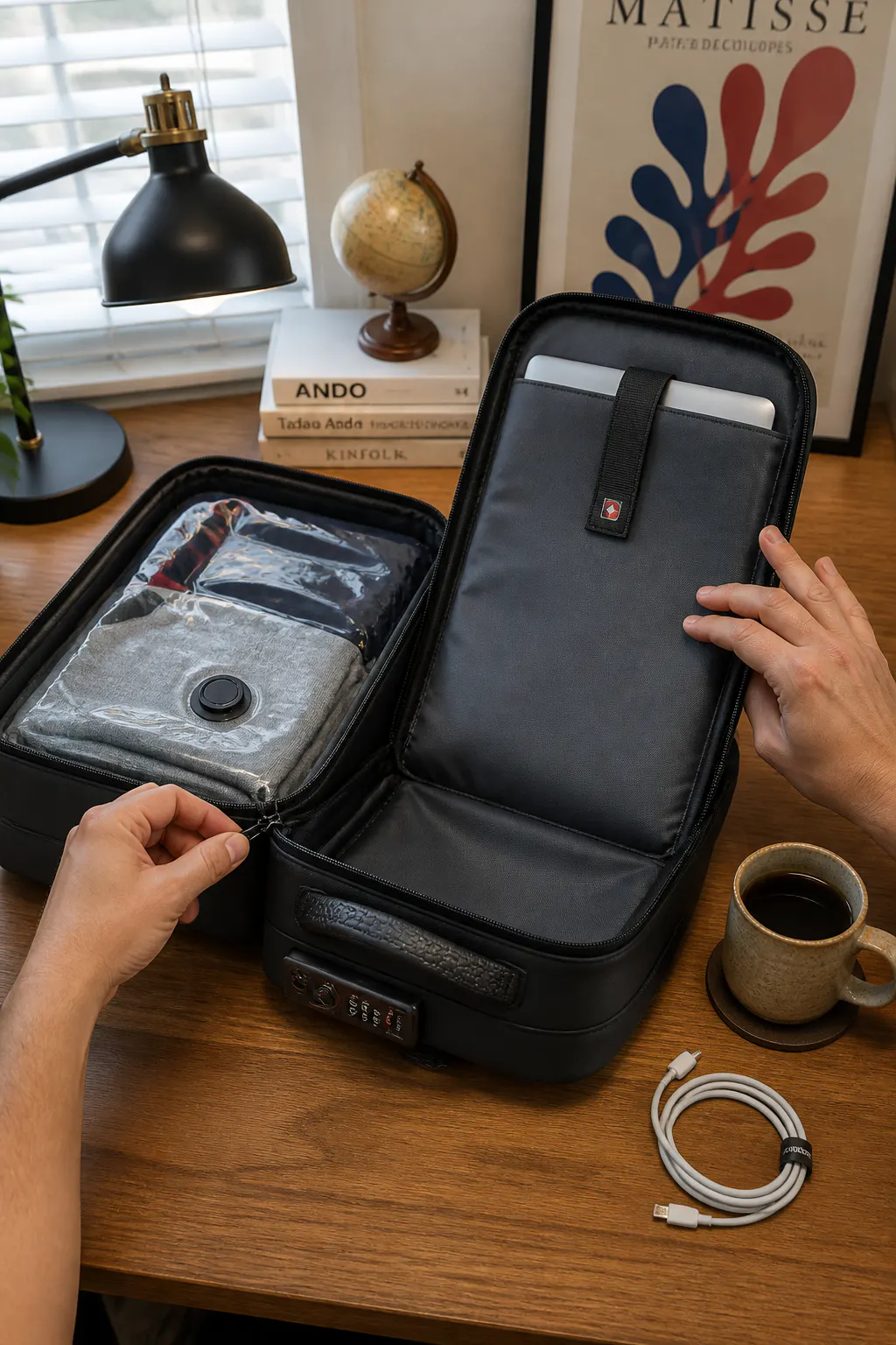 Clothes Sealed, Laptop Protected