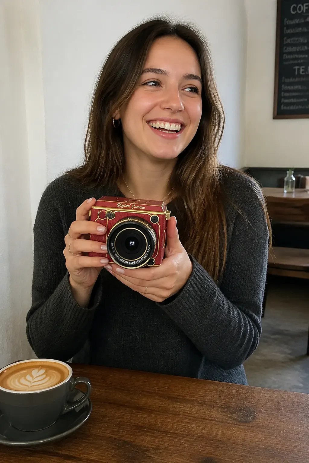 Customer photo taken with the Vintage camera
