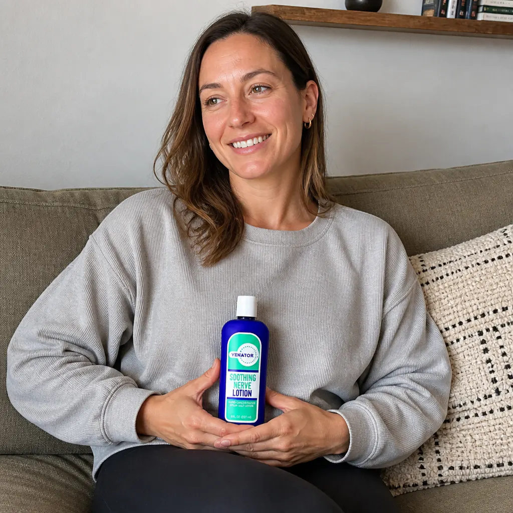 Karen S. using the lotion