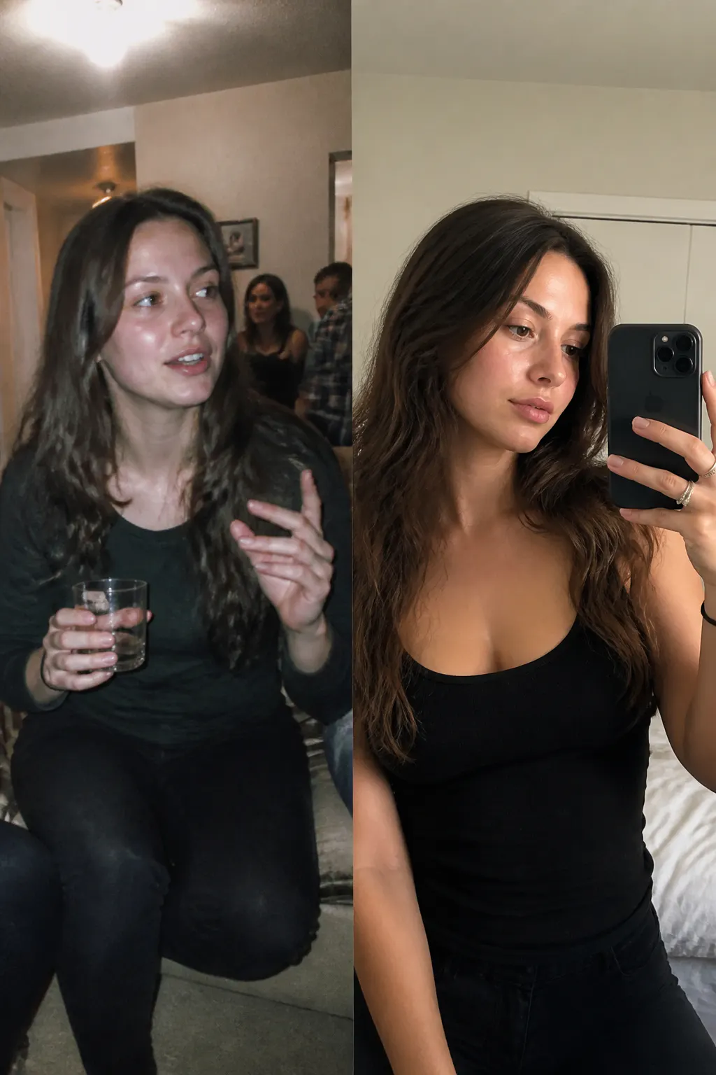 Before and after - Jordan, 34