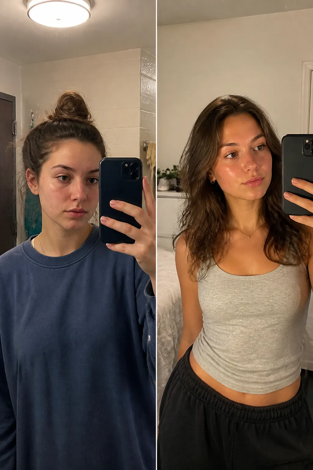 Before and after - Chloe, 26