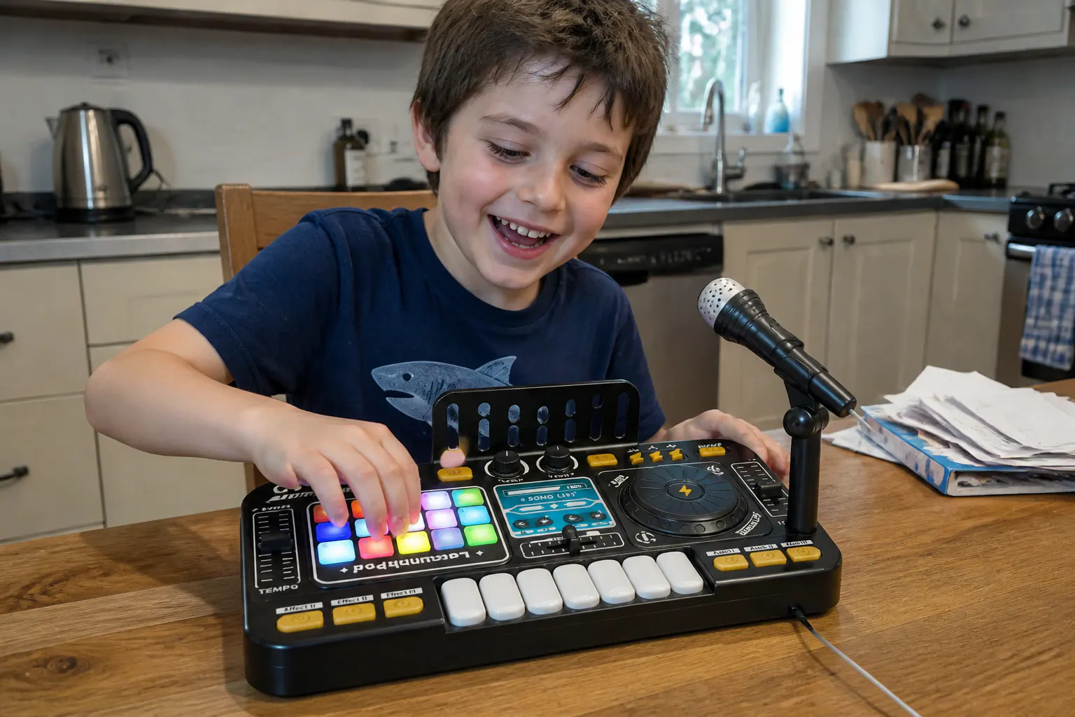 Tap the Light-Up Beat Pads